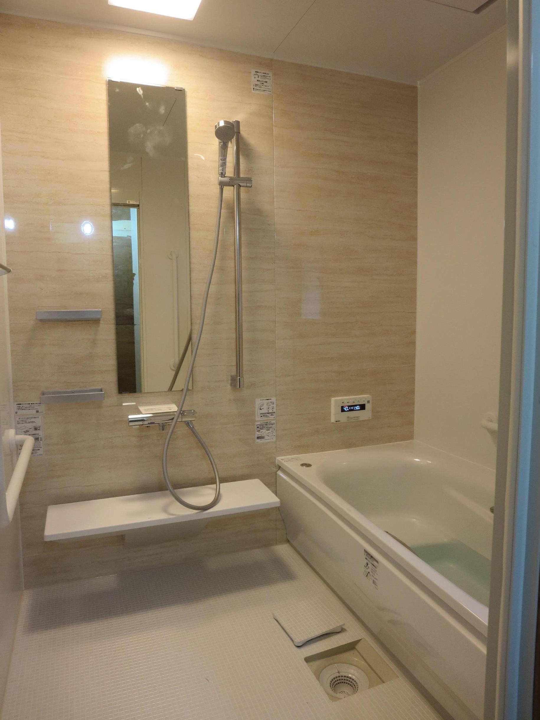 東京都　豊島区　駒込　浴室リフォーム　洗面台交換　完成後